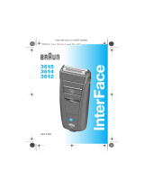 Braun interface excel 3615 Manual do usuário