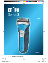 Braun 380, Series 3 Manual do usuário