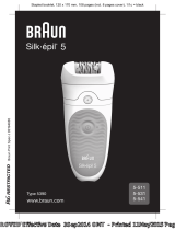 Braun 5-511,  5-531,  5-541,  Silk-épil 5 Manual do usuário