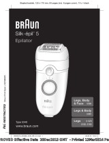 Braun Legs,  Body & Face 5580,  Legs & Body 5380,  Legs 5-329,  5180/5185,  Silk-épil 5 Manual do usuário