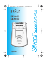Braun EE1055, E1020, Silk-épil SuperSoft Manual do usuário