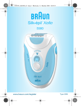 Braun 5580,  Silk-épil Xelle Manual do usuário