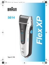 Braun 5614 flex xp solo Manual do usuário