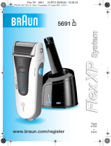 Braun 5691 flex xp system Manual do usuário