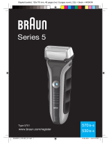 Braun 570s-4, 530s-4, Series 5 Manual do usuário