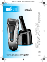 Braun Clean Charge Flex XP, Contour 5790 Manual do usuário