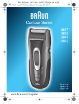 Braun 5877, 5875, 5874, 5873, Contour Series Manual do usuário