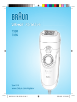 Braun 7380,  7385,  Silk-épil Xpressive Manual do usuário