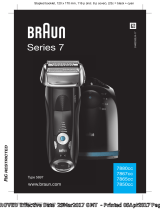 Braun 7880cc, 7867cc, 7865cc, 7850cc, Series 7 Manual do usuário