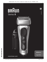 Braun 83XXcc, Series 8 Manual do usuário