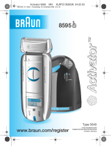 Braun activator 8595 Manual do usuário