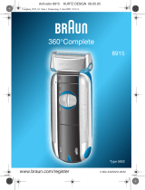 Braun 8915, 360°Complete Manual do usuário