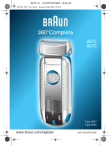 Braun 8970 360 complete solo Manual do usuário