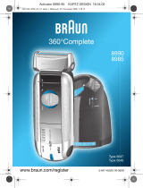 Braun 8990, 8985, 360°Complete Manual do usuário