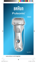 Braun 9565 - 5674 Pulsonic Manual do usuário