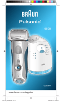 Braun 9595, Pulsonic Manual do usuário