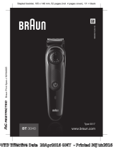 Braun BT 3040, BT 3041, BT 3042, BT 3940 Manual do usuário