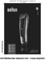 Braun BT5090, BT5070, BT5050, BT5030, BT5010 Manual do usuário