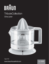 Braun CJ 3000 Manual do usuário