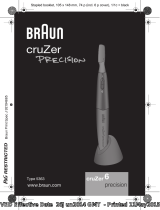 Braun CruZer 6 Precision Manual do usuário