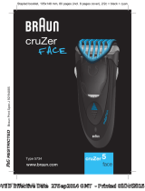 Braun CruZer5 Manual do usuário