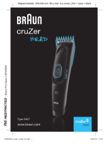 Braun GRILLE CRUZER 5 CLEAN SHAVE Manual do usuário