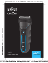 Braun cruZer6 clean shave Manual do usuário