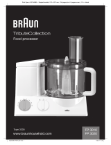 Braun FP 3020 Especificação
