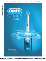 Oral-B GENIUS 8500 SILVER + CASE Manual do usuário