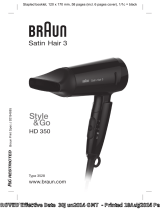 Braun HD 350 Manual do usuário