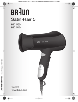 Braun HD510 HD 530 Manual do usuário