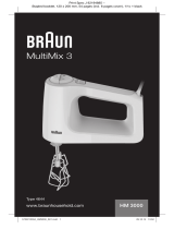 Braun HM 3000 WH Manual do proprietário