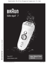 Braun Legs,  Body & Face 7-569 WD,  Silk-épil 7 Manual do usuário