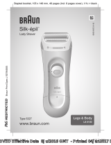 Braun LS5100, Legs & Body, Silk-épil Lady Shaver Manual do usuário