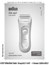 Braun LS5103, Legs & Body, Silk-épil Lady Shaver Manual do usuário