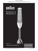 Braun MQ500 Soup Manual do proprietário