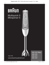 Braun MQ 520 Manual do proprietário