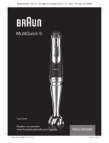 Braun MQ 9087X Manual do usuário