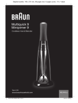 Braun MQ 940cc Especificação