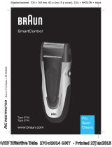 Braun Pro Sport Classic, SmartControl Manual do usuário