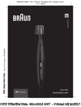 Braun PT5010 Manual do usuário