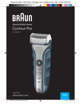 Braun Solo, Contour Pro Limited Manual do usuário