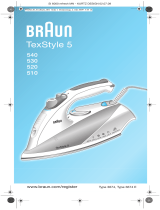Braun TEXSTYLE 530 Manual do proprietário