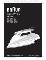 Braun TS765 A Manual do proprietário