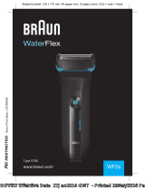 Braun WF2s WaterFlex Manual do proprietário