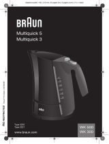 Braun WK500 Manual do usuário