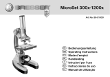 Bresser Junior Biotar DLX 300x-1200x Microscope Manual do proprietário