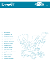 Brevi Ovo Twin stroller Manual do proprietário