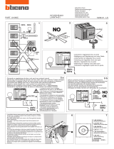 Bticino L4401 Instruções de operação