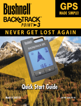 Bushnell BackTrack Point >3 Manual do usuário